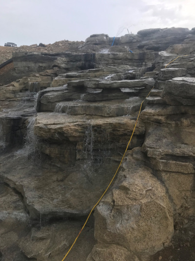 retaining wall detail